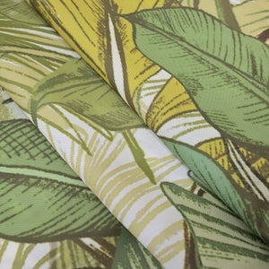 Rideau de douche 180 x 200 cm vert / blanc Amazonia SENSEA