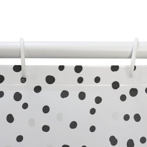 Rideau de douche 180 x 200 cm gris Essential SENSEA