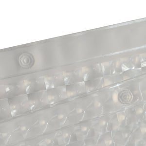 Rideau de douche 180 x 200 cm transparent Essential SENSEA