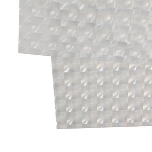 Rideau de douche 180 x 200 cm transparent Essential SENSEA