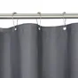 Rideau de douche 180 x 200 cm noir Remix SENSEA