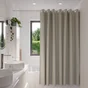 Rideau de douche 180 x 200 cm beige Neo SENSEA