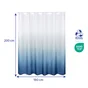 Rideau de douche 180 x 200 cm bleu  Tie  dye SENSEA