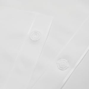 Rideau de douche 180 x 200 cm blanc Mia