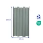 Rideau de douche 120 x 200 cm vert Neo SENSEA
