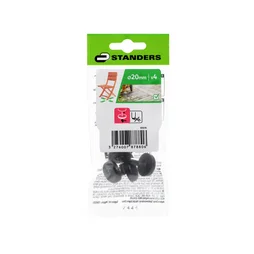 Patin plastique a clouer diamètre 19 mm 4 pièces