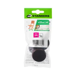 Patin plastique a clouer diamètre 37 mm 4 pièces
