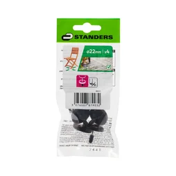 Patin plastique a clouer diamètre 22 mm 4 pièces