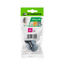 Patin glisseur a clouer diamètre 25 mm 4 pièces