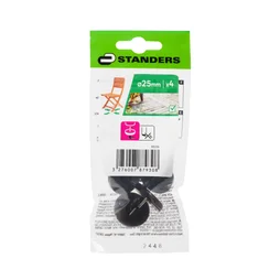 Patin plastique a clouer diamètre 25 mm 4 pièces