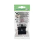 Embout envellopant plastique noir diamètre 14 mm 4 pièces