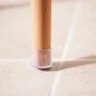 Embout envellopant plastique transparent diamètre 30 mm 4 pièces