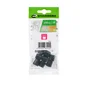 Embout envellopant plastique noir diamètre 10 mm 8 pièces