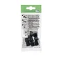 Embout envellopant plastique noir diamètre 10 mm 8 pièces