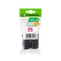 Embout envellopant plastique noir diamètre 22 mm 4 pièces