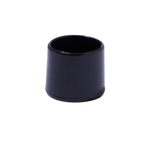 Embout envellopant plastique noir diamètre 22 mm 4 pièces