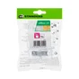 Embout envellopant plastique transparent diamètre 25 mm 4 pièces