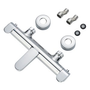 Mitigeur de bain thermostatique chrome, Icone, SENSEA