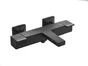 Mitigeur de bain thermostatique noir, Studio, SENSEA