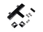 Mitigeur de bain thermostatique noir, Studio, SENSEA