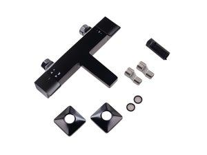 Mitigeur de bain thermostatique noir, Studio, SENSEA