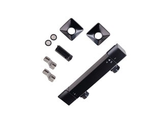 Mitigeur de douche thermostatique noir, Studio, SENSEA