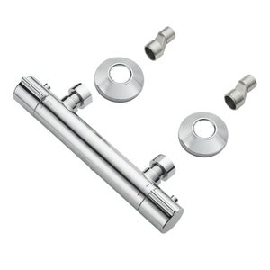 Mitigeur de douche thermostatique chrome, Essential, SENSEA