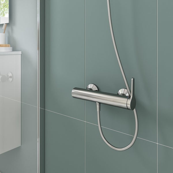 Mitigeur de douche mecanique chrome, Essential, SENSEA