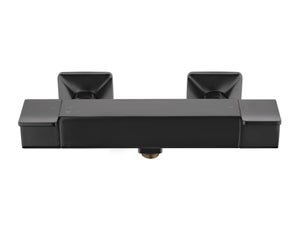 Mitigeur de douche thermostatique noir, Icone, SENSEA