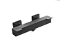 Mitigeur de douche thermostatique noir, Icone, SENSEA