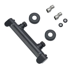 Mitigeur de douche thermostatique noir, Icone, SENSEA