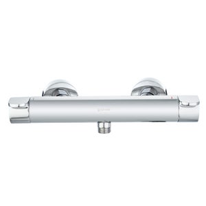 Mitigeur de douche thermostatique chrome, Icone, SENSEA