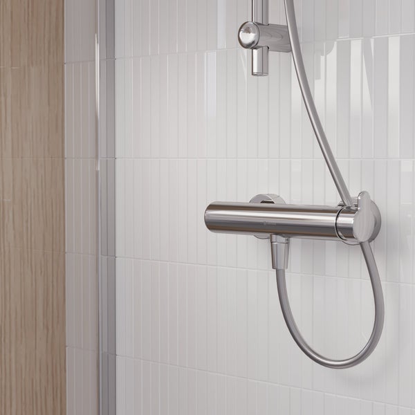 Mitigeur de douche mecanique chrome, Easy, SENSEA