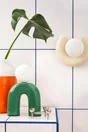 Lampe à poser Pop S, vanille, céramique, H.20 cm, E27