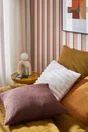 Lampe Pop u, vanille, céramique, H.31 cm, G9