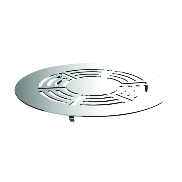 Grille inox diam.90 pour bonde extra plate