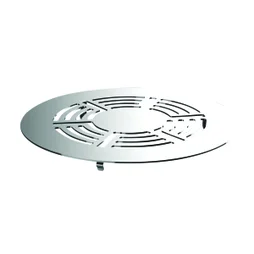 Grille inox diam.90 pour bonde extra plate