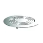 Grille inox diam.90 pour bonde extra plate