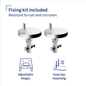 Kit de fixation pour abattant WC Easy SENSEA