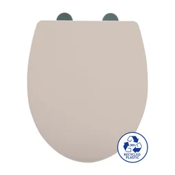 Abattant frein de chute polypropylène rose SENSEA Easy