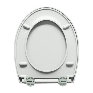 Abattant frein de chute polypropylene blanc SENSEA Easy