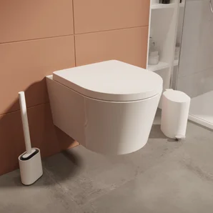Abattant wc polypropylene easy frein de chute declip form d blc sensea