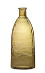 Vase Dame Jeanne verre Cocoa, safran l.25.5 x H.61 cm