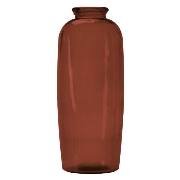 Vase Dame Jeanne verre Rimma, café l.27.5 x H.70 cm