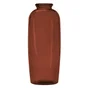 Vase Dame Jeanne verre Rimma, café l.27.5 x H.70 cm