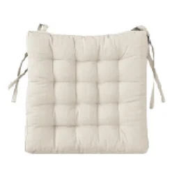 Galette de chaise, naturel l.40 x L.40 cm