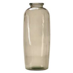 Vase Dame Jeanne verre Rimma, beige l.27.5 x H.70 cm