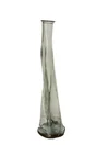 Vase Dame Jeanne verre Everest, gris l.23 x H.80 cm