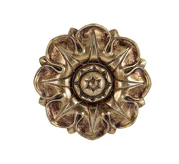 Décoration murale fleur doré 10cm