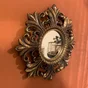 Miroir ancien patine diam.30cm